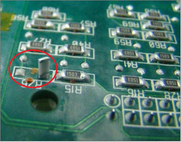 PCB板過成人抖音短视频出現立碑怎麽辦 電子元件立碑如何解決 